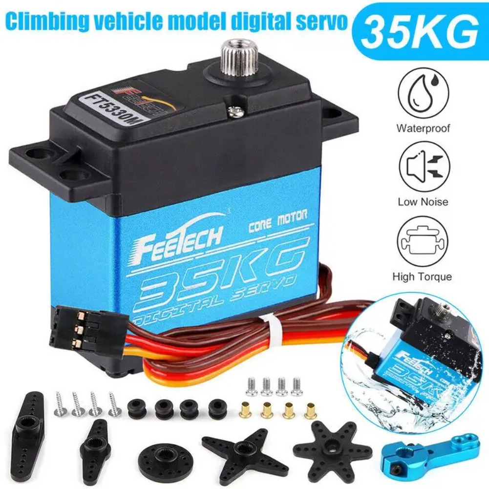 Rc Hobby Shops - เซอร์โวมอเตอร์ดิจิตอล FEETECH FT5330M 35 กก. 180