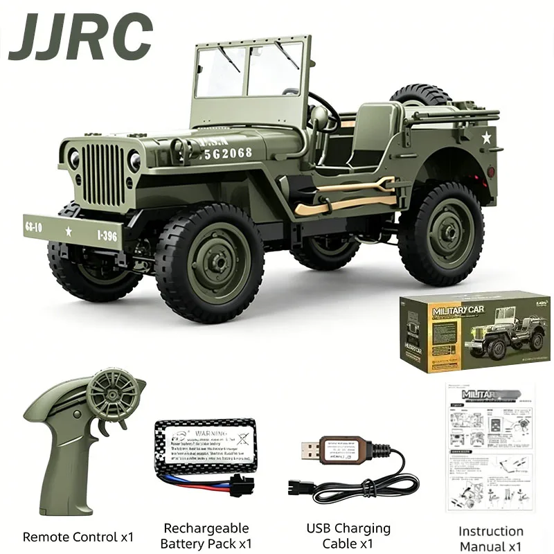 รถบังคับวิทยุ JJRC 1:10 รุ่น C - Rc Hobby Grade Truck บทวิจารณ์และราคา