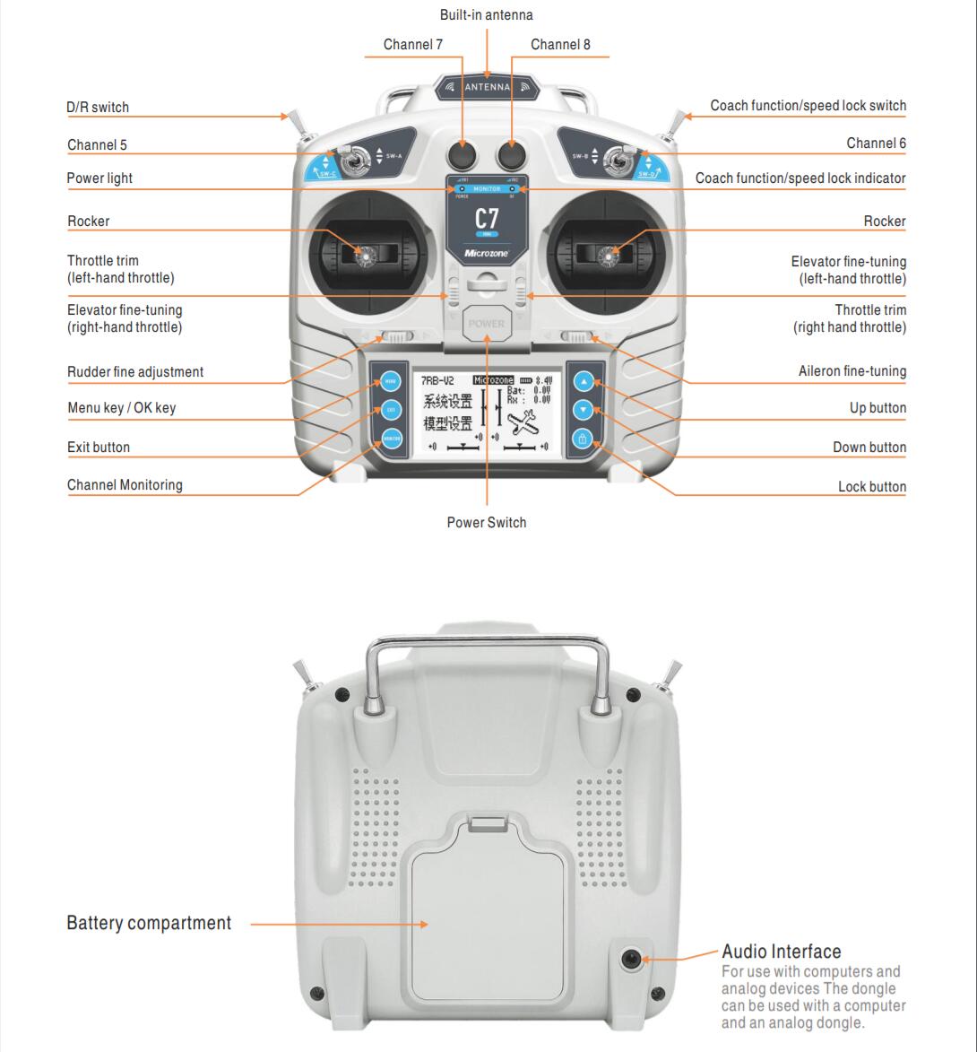 MicroZone MC7 Controller C7 เค - Rc Hobby Shops บทวิจารณ์และราคา