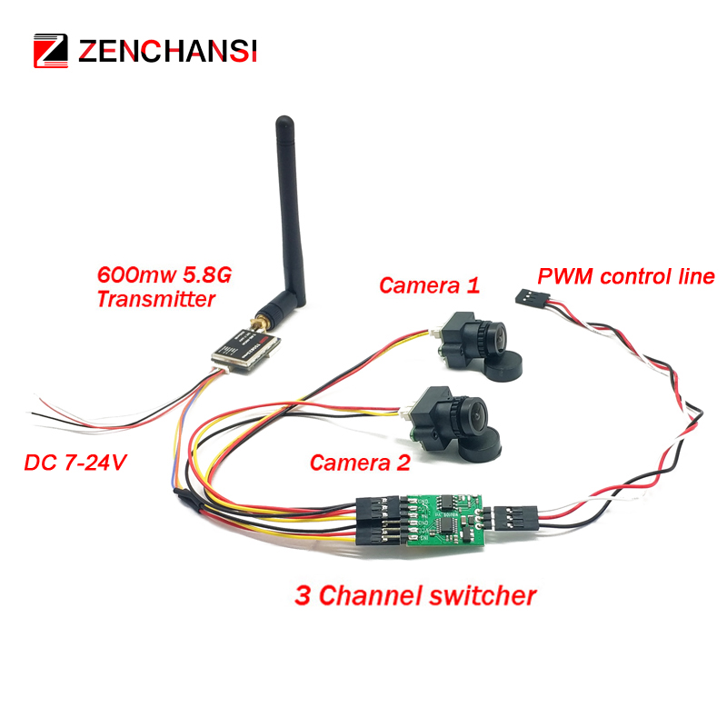 5.8G 48CH 4.3นิ้ว FPV Monitor  - Rc Plane Hobby Zone บทวิจารณ์และราคา