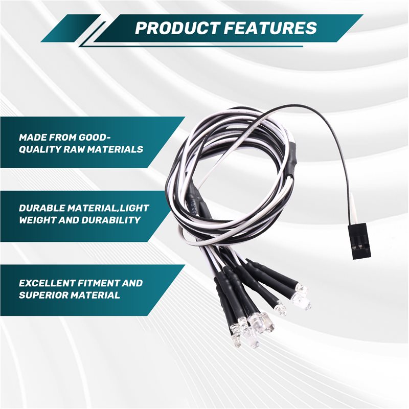 ไฟหน้า LED 10 ดวง ไฟท้าย สำหรั - Rc Hobby Toucan บทวิจารณ์และราคา
