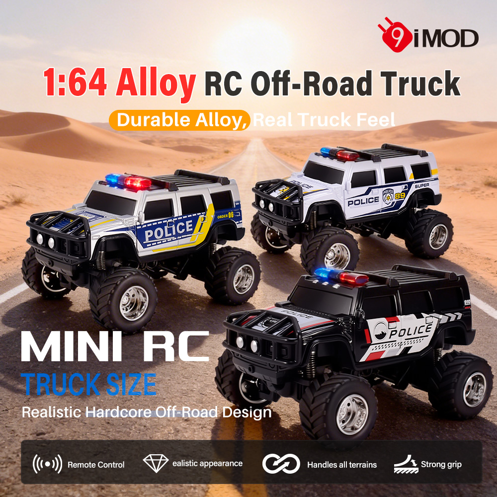 รถตำรวจบังคับวิทยุ 9imod RC 2. - Rc Hobby Grade Truck บทวิจารณ์และราคา