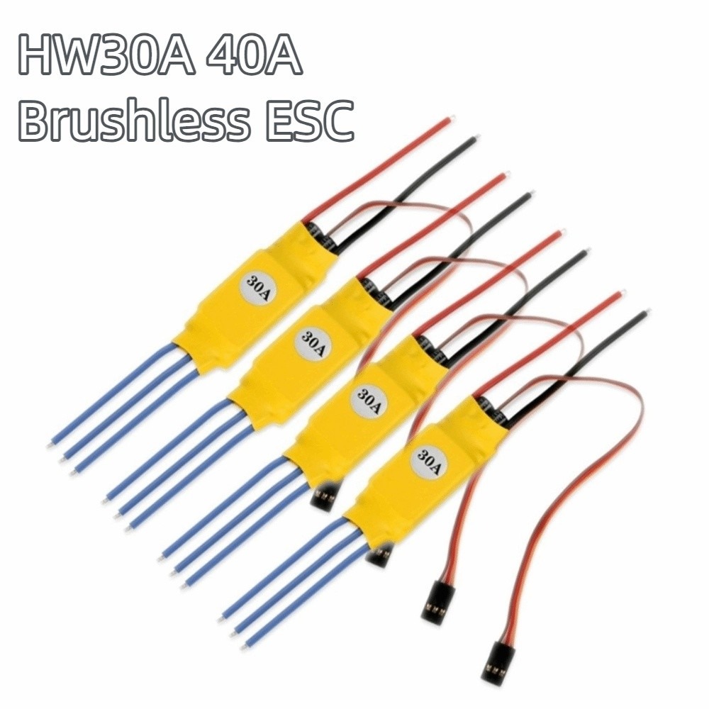 HW30A 40A บลัชเลส ESC หัวกล้วย - Rc Plane Hobby Zone บทวิจารณ์และราคา