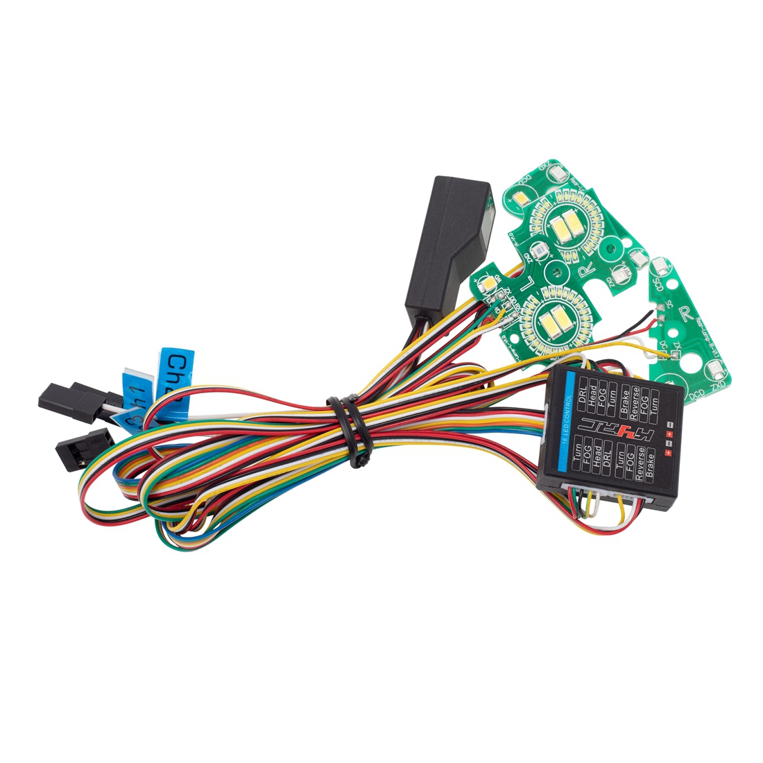 ระบบไฟ LED ด้านหน้าและด้านหลัง - Rc Hobby Toucan บทวิจารณ์และราคา