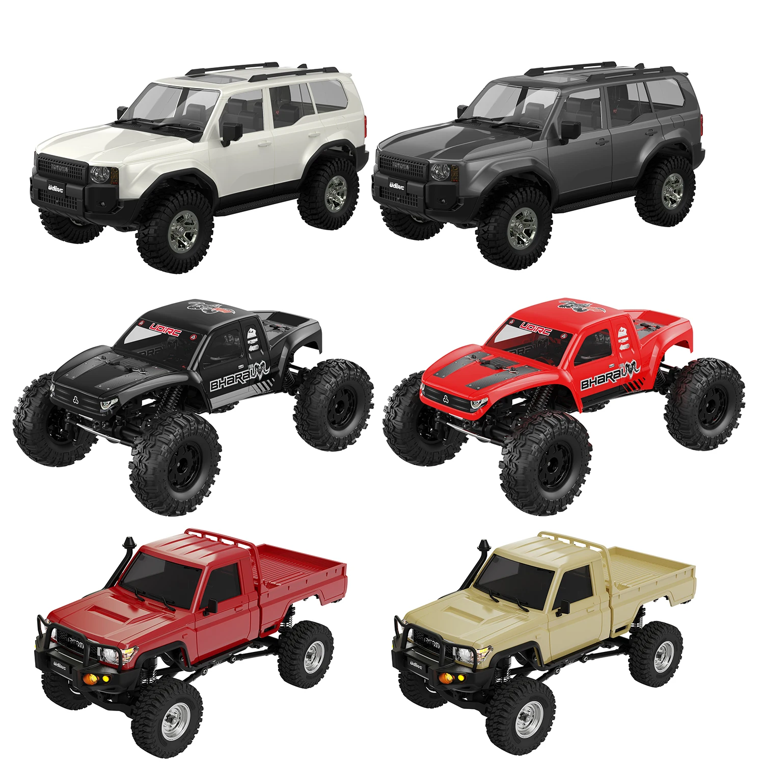 UDIRC รถบรรทุกไฟฟ้าแบบขับเคลื่ - Rc Hobby Grade Truck บทวิจารณ์และราคา